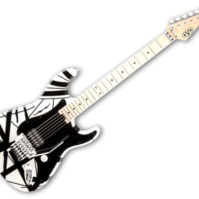 EVH Striped Series Electric Guitar Crop Circles Reverb