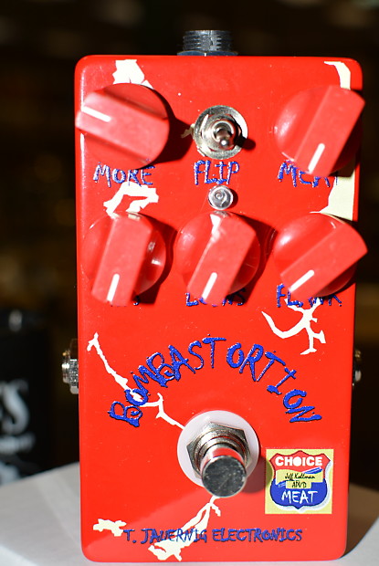T. JAUERNIG Bombastortion Raw Meat Red | Reverb
