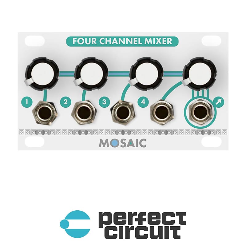 Mosaic Four Channel Mixer (White) image 1