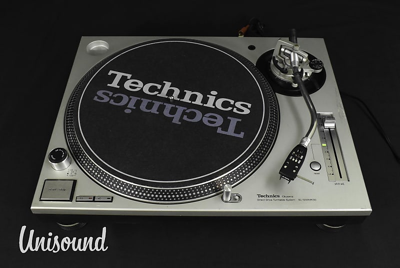 Technics SL-1200MK3D Silver Direct Drive DJ Turntable [Very Good
