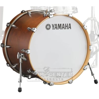 Yamaha Club Custom Bass Drum 20x15 - Swirl Blue | Reverb