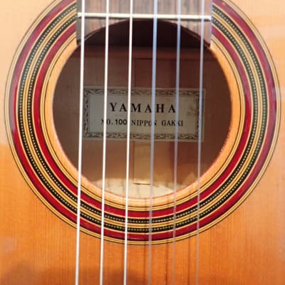 Vintage Yamaha No. 100 Classical Guitar - Nippon Gakki | Reverb