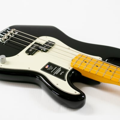 Fender American Professional II Precision Bass - Black with Maple Fingerboard image 4