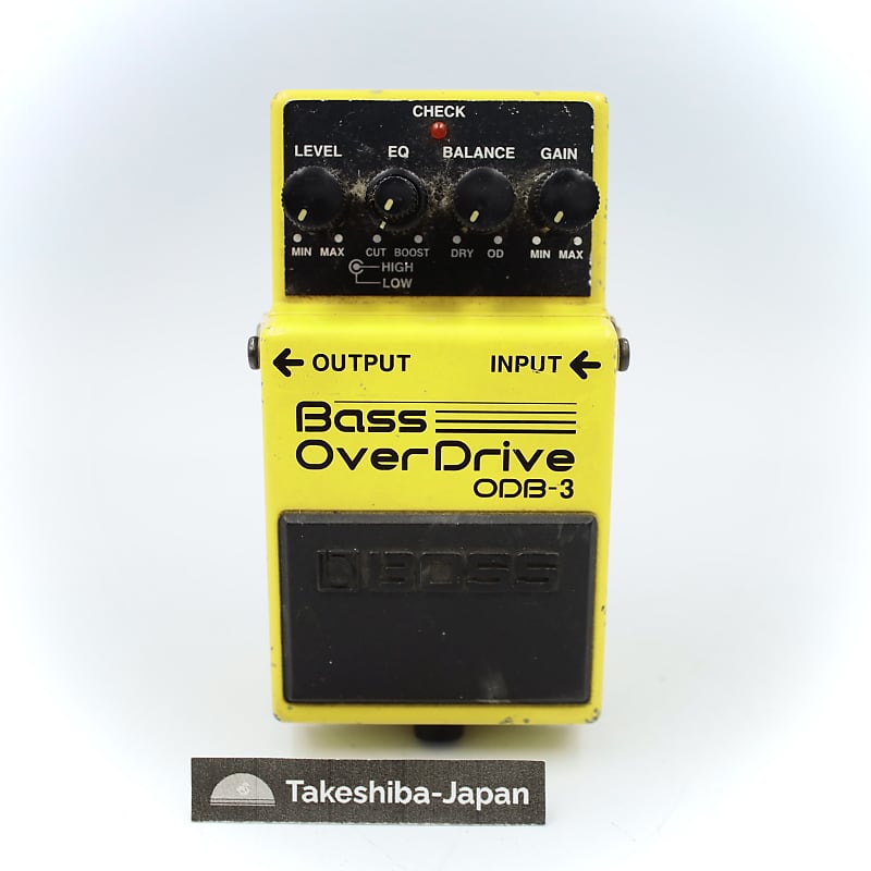 Boss ODB-3 Bass Over Drive Guitar Effect Pedal AH91802
