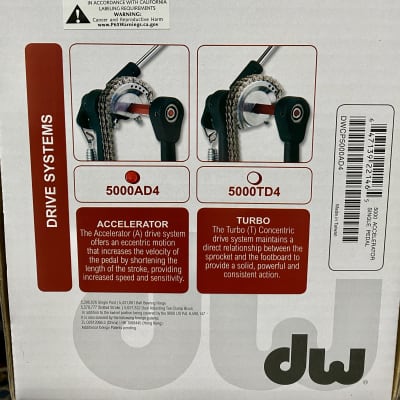 DW 5000 AD4 Accelerator Single Bass Drum Pedal image 5
