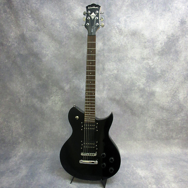 Washburn WI14 Electric Guitar Black | Reverb