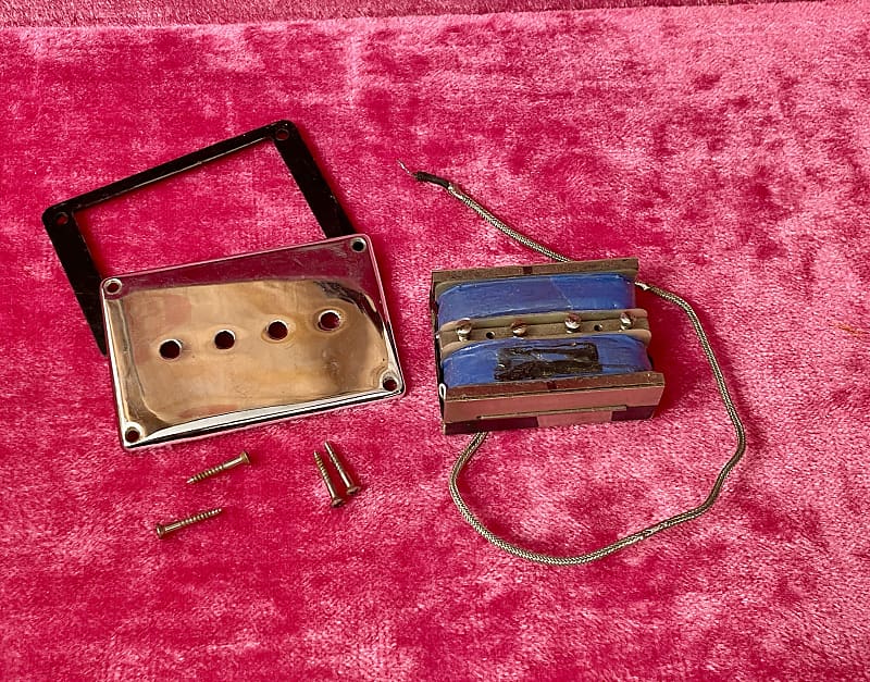 1960's Gibson HumbuckerMudbuckerSidewinder Bass Guitar Reverb