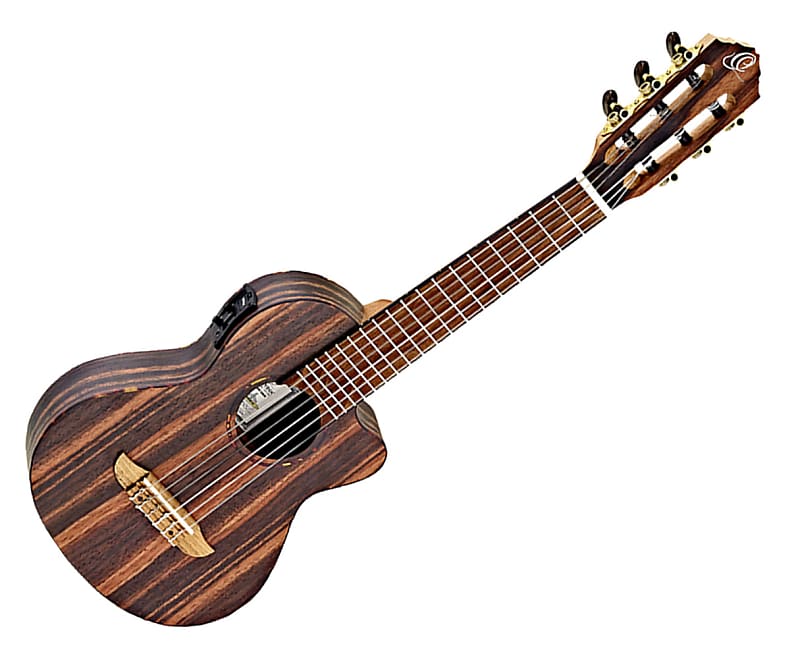 Ortega Guitars RGL5EB-CE Timber Series A/E Guitarlele - Natural image 1
