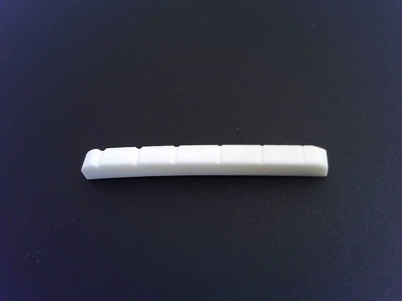 True Custom Shop® Slotted Curved Bottom BONE Nut for Fender | Reverb