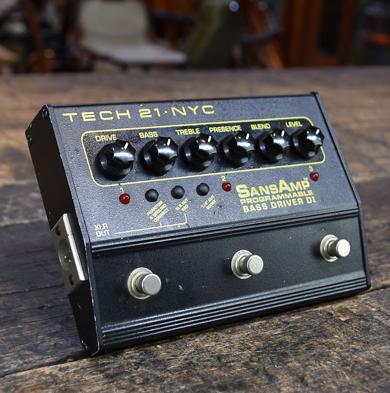 Tech 21 Sansamp Programmable Bass Driver