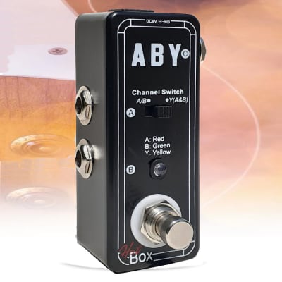 Hot Box ABY-330 Micro A-B-Y channel switch pedal image 4