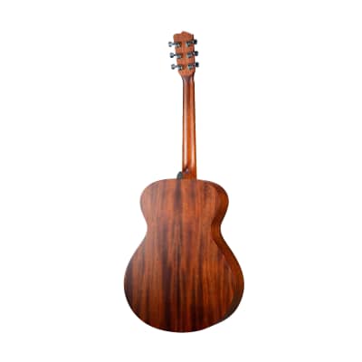 Breedlove Discovery S Concerto Body European-African Mahogany 6-String Acoustic Guitar with Slim Neck and Pinless Bridge (Right-Handed, Natural Finish) image 5