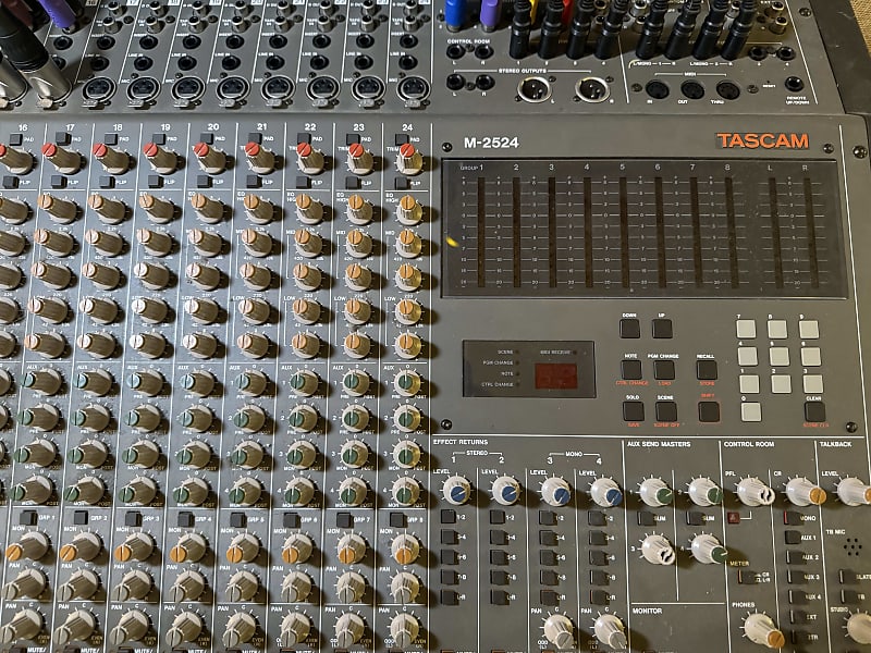 Tascam M-2524 - 24 Channel Console (1990s) | Reverb