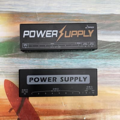 Donner Pedal power supply lot daisychain power effects pedal - Black for sale