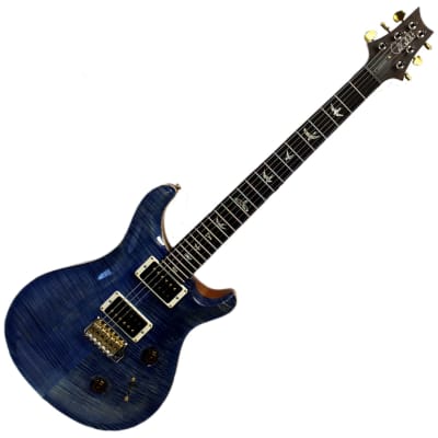PRS CUSTOM 24 FADED BLUE JEAN 10 TOP  w/ Case, Polish Cloth, Cable, Stand and Tuner image 6