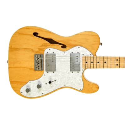 Fender (Mex) 72 Thinline Telecaster Natural (Pre-Owned, 2015, EC) #MX15568668 for sale