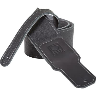 BOSS BSL-30 Leather Guitar Strap - 3 Black for sale