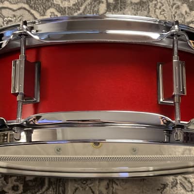 Ludwig Classic Maple 4x14” 8-Lug Snare Drum in Diablo Red LS444XXDRW05707 image 3