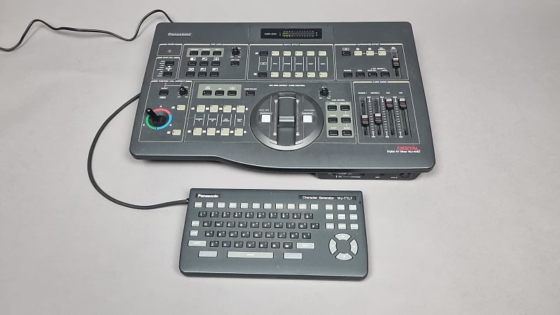 Rare Panasonic WJ-AVE7 Digital FX Mixer with WJ-TTL7