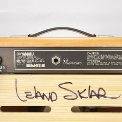 Vintage Yamaha G-5 Guitar Amplifier Practice Combo owned by Leland Sklar #38829 image 11