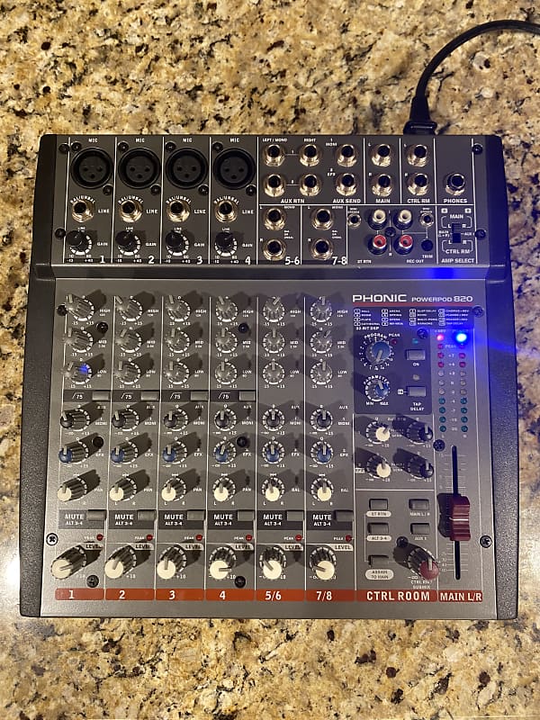 PHONIC POWERPOD MIXER MODEL outlet 820