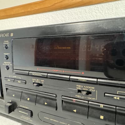 Pioneer CT-W404R Dual Cassette Deck Tape Recorder Dubbing HiFi Stereo Vintage image 4