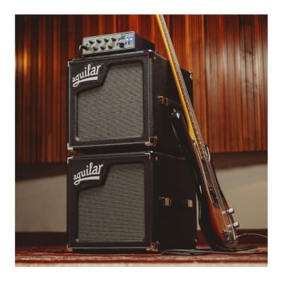 Aguilar SL1108 8-Ohm 10 x 1-Inch Driver 175W Hybrid Design Lightweight and Portable Bass Cabinet (Classic Black) image 4