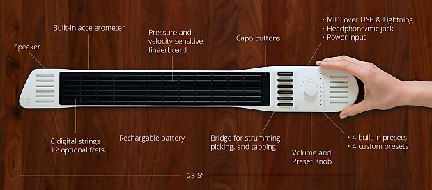 Artiphon Instrument 1, White at Gear4music