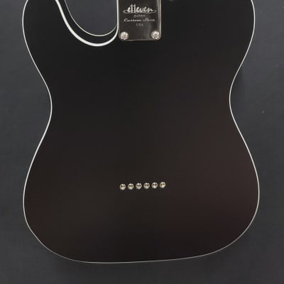 E11even Guitars Single Cut Special 62 T Style Satin Black Nitro Kent Armstrong Pups image 8