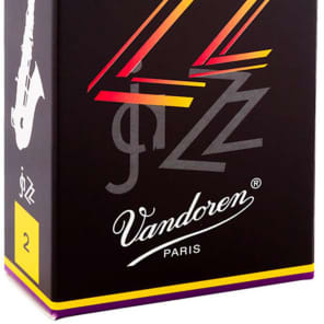 Vandoren SR412 ZZ Series Alto Saxophone Reeds - Strength 2 (Box of 10)