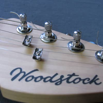Woodstock Hard Tail Strat, with additional modifications (Lead II wiring) and improvements image 5