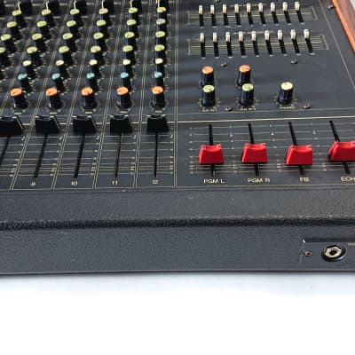 Yamaha 1202 MQ Series 12 channel 4 band analoge Mixer 1980s