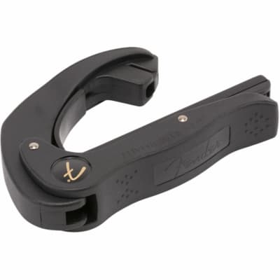 Fender Smart Capo for Classical and 12-String Acoustic Guitars, Black image 2
