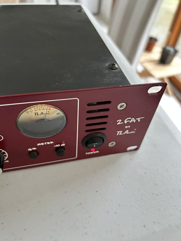 TL Audio 2 FAT Fatman Series Mic Preamp / Compressor | Reverb