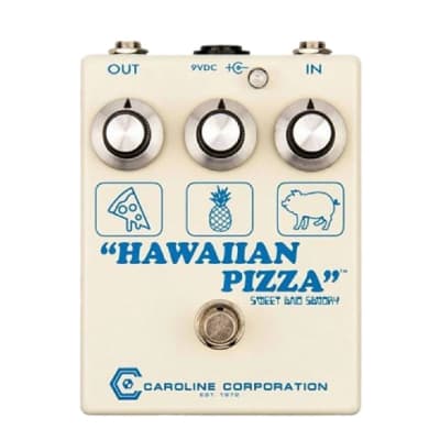 Reverb.com listing, price, conditions, and images for caroline-guitar-company-hawaiian-pizza
