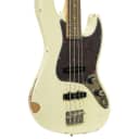 Fender 60th Anniversary Road Worn Jazz Bass, Pau Ferro Fingerboard, Olympic White