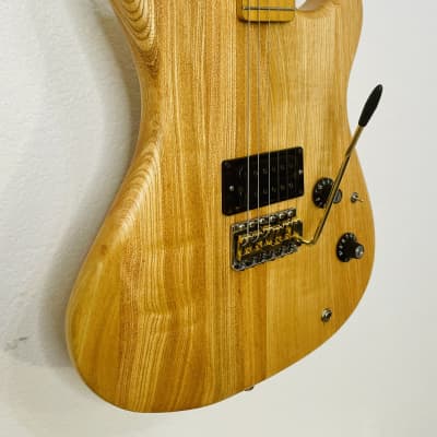 Electra Phoenix X110N Double Cut Ash Body Maple Neck Fretboard Matsumoku Japan 1983 - Natural image 5