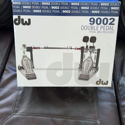 DW DWCP9002 9000 Series Double Bass Drum Pedal 2010s - Silver image 1