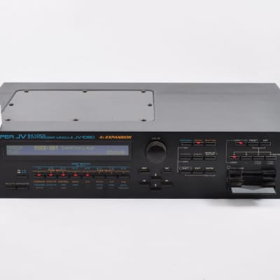 Roland Super JV-1080 64-VOICE Synthesizer Module w/4x Expansion Cards Made In Japan Used From Japan #AH59374