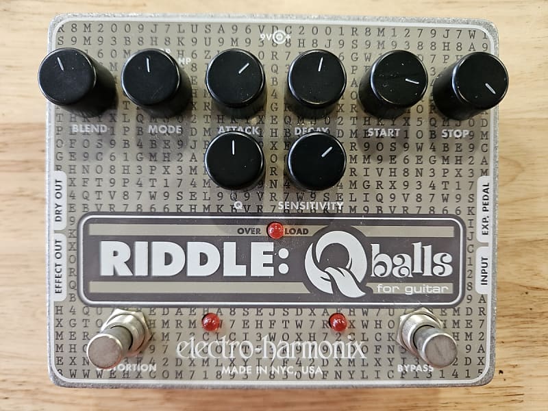 RIDDLE: Q balls ギターエフェクター　エレクトロハーモニクス EHX Riddle: Qballs — HornFX