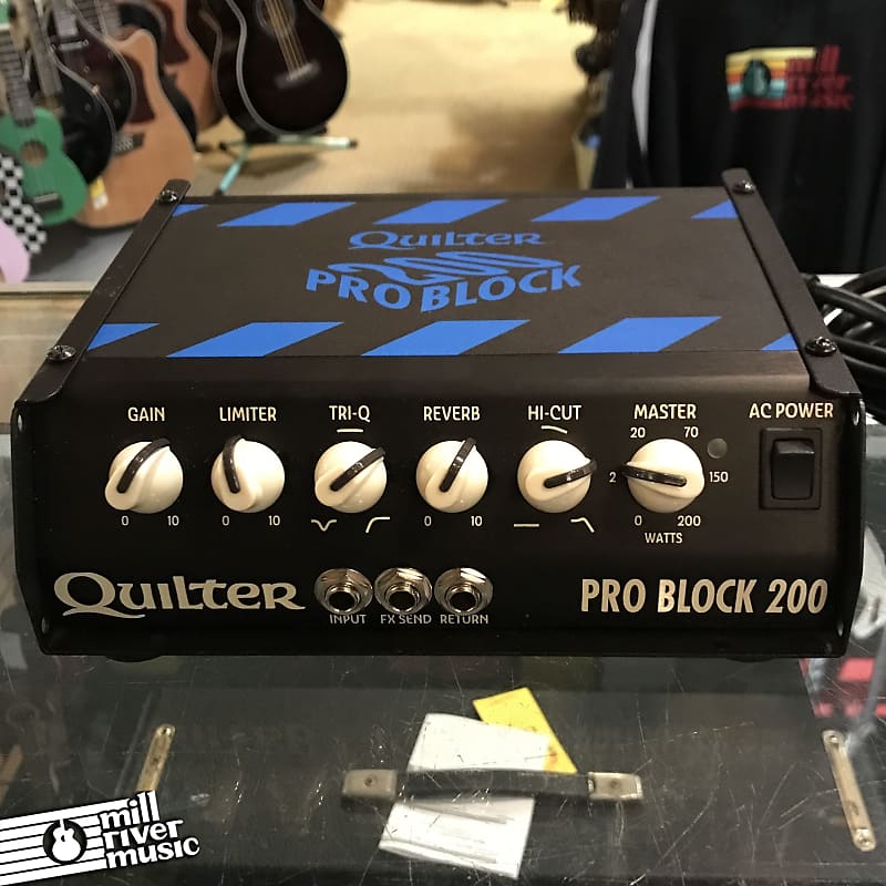 Quilter Pro Block 200 Guitar Head Amp Used (Serviced)
