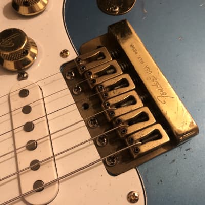 Vintage Fender “The Strat” Stratocaster 1980 1981 1982 Lake Placid Blue image 6
