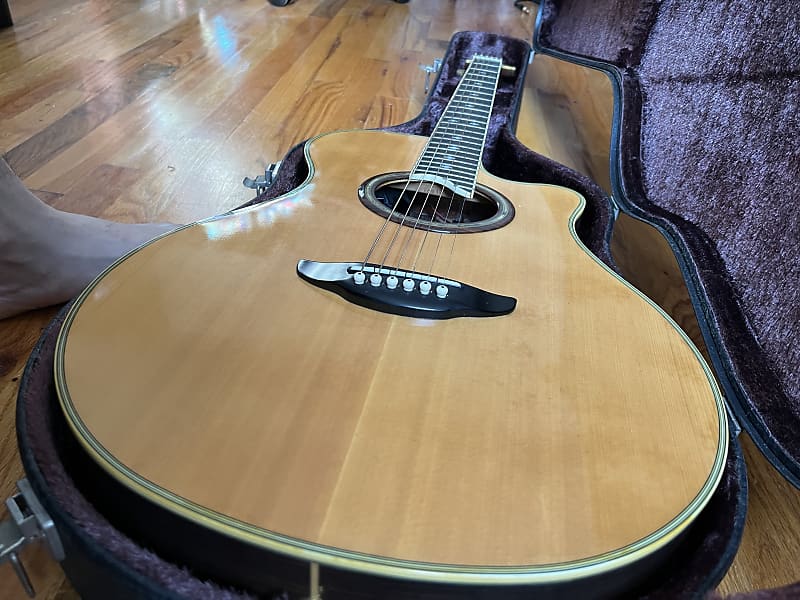 Yamaha Apx 10Ts 1989 Natural Acoustic Electric Guitar