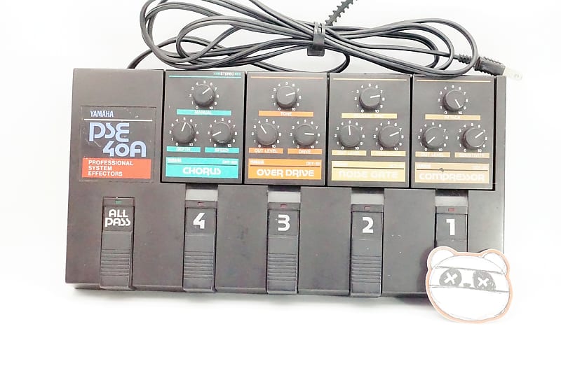 Yamaha PSE 40A Interchangeable Multi Effects | Vintage 1980 (Made in Japan)  | Fast Shipping!