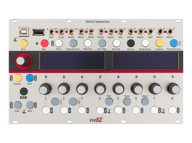 Five12 Vector Sequencer (Silver)