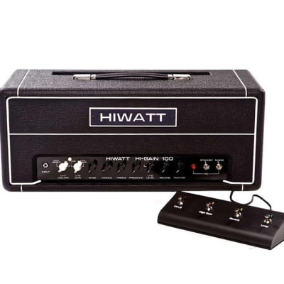 Hiwatt hi-gain 100 Head + Cabinet Hiwatt 412 + Footswitch image 3