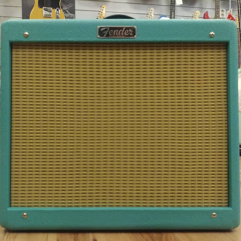 Fender blues junior seafoam green outlet