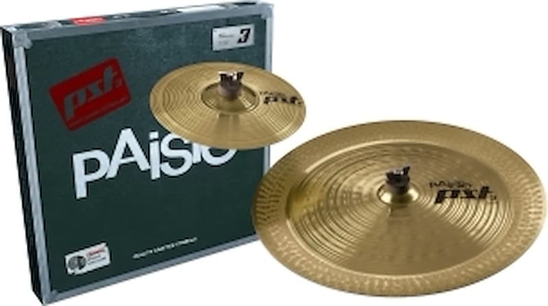 Paiste PST 3 Effects Pack 10"/18" Cymbal Set 2005 - Present - Traditional image 1