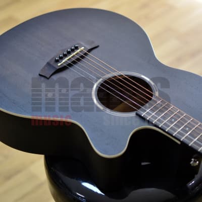 Tanglewood Blackbird TWBB SFCE Super Folk Smokestack Black Electro Acoustic Guitar image 3
