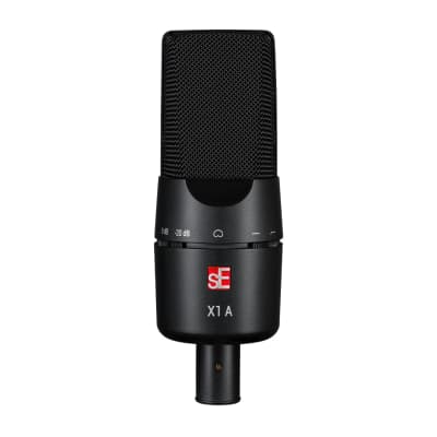 sE Electronics X1 A Large Diaphragm Cardioid Condenser Microphone 2016 - Present - Black image 1